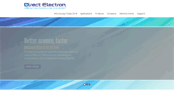 Desktop Screenshot of directelectron.com